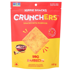 Hippie Snacks Gluten-Free Crunchers Dill Pickle Front
