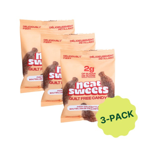 Neat Sweets Low-Sugar Candy Fizzy Cola Bottles Canada Front
