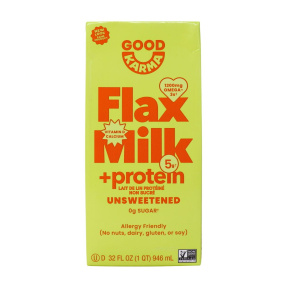 Good Karma Protein Flax Milk Unsweetened Front