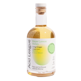 Acid League Living Vinegar Meyer Lemon Honey front