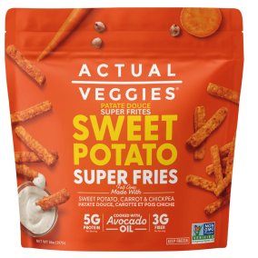 Actual Veggies Super Fries Sweet Potato front
