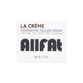 Front of ALLFAT Skincare - Tallow Skincare - Tallow Moisturizer - Tallow Cream - Nourishing Tallow Cream