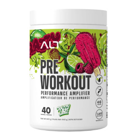 Front of ALT Supplements - Pre Workout Powder - Pre Workout Supplement - Sugar-Free Pre Workout - Lime Pre Workout