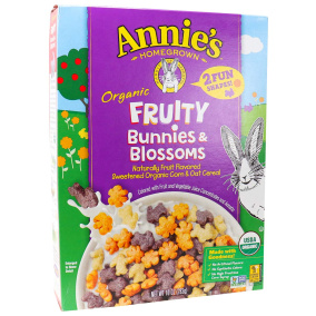 Annie’s Homegrown Organic Fruity Bunnies & Blossoms Cereal, 283g