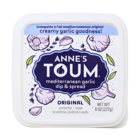 Anne’s Toum Mediterranean Garlic Dip & Spread Original Front