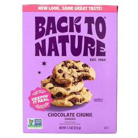 Back to Nature Chocolate Chunk Cookies, 213 g