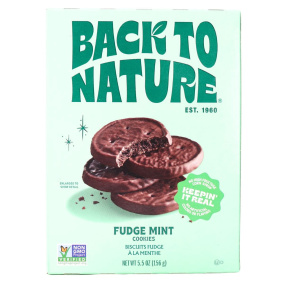 Back to Nature Fudge Mint Cookies Canada Front