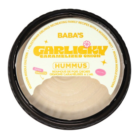Baba’s Chickpea Hummus Garlicky Caramelized Onion, 283g