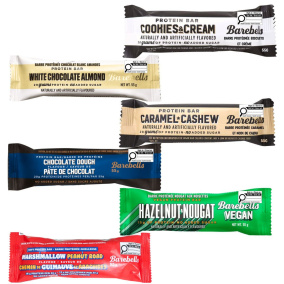 Barebells Protein Bar Variety 6-Pack Canada Front