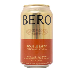 Bero Non-Alcoholic Beer Double Tasty West Coast Style IPA Canada Front