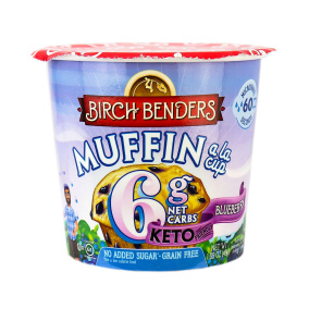 Birch Benders Grain-Free Keto Muffin a la Cup Blueberry, 48g