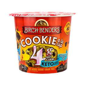 Birch Benders Grain-Free Keto Cookie a la Cup Chocolate Chip Cookie, 50g