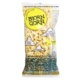 BjornQorn Sun-Popped Popcorn Classic Canada Front
