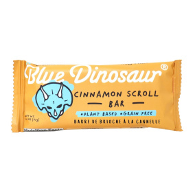 Blue Dinosaur Date Bar Cinnamon Scroll, 45g
