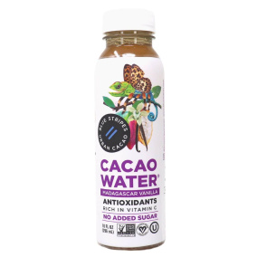 Blue Stripes No Added Sugar Antioxidant Cacao Water Madagascar Vanilla, 296ml