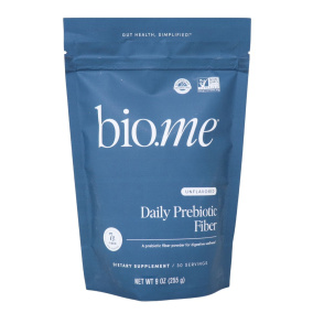 Bio.me Daily Prebiotic Fiber Powder Unflavoured, 255 g Front