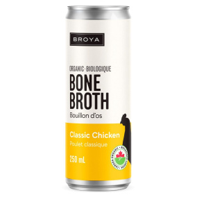Front of Broya Bone Broth Organic Bone Broth Chicken Bone Broth
