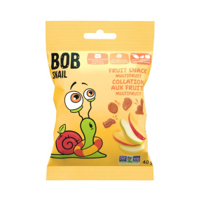 Bob Snail No Added Sugar Fruit Snack Multifruit, 40g