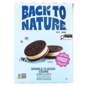 Back to Nature Double Classic Creme Sandwich Cookies, 234 g