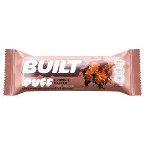 Front of Built Bar Puffs Protein Bar Brownie Batter - Built Bar Brownie Batter - Built Bar Puffs