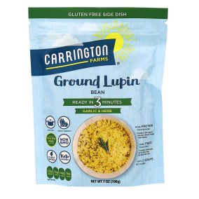Carrington Farms Ready-in-3-Minutes Ground Lupin Bean Garlic & Herb, 198g
