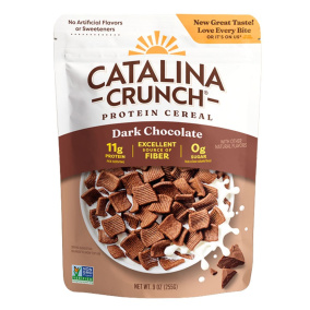 2 packs of Catalina Crunch Keto Protein Cereal Dark Chocolate Canada Front