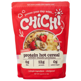 ChiChi Foods Protein Hot Cereal Made from Chickpeas Original, 2.27 kg Front