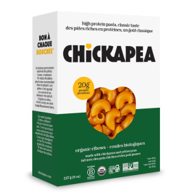 Front of Chickapea Organic Pasta Elbows, 227g