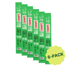 Chomps Grass-Fed Beef Sticks Italian Style Canada Front