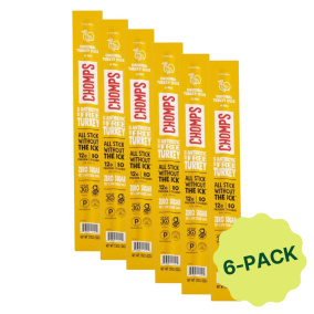 Chomps Free-Range Turkey Sticks Original Canada Front