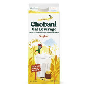Front of Chobani Oat Milk - Chobani Oat - Chobani Oat Milk Canada - Chobani Milk