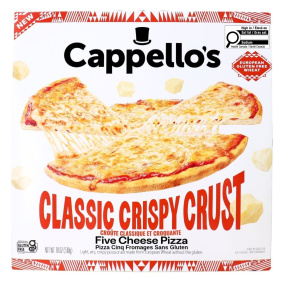 Cappello’s Gluten-Free Pizza Crispy Five Cheese Canada Front