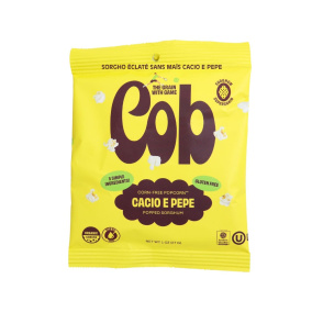 Cob Foods Corn-Free Popcorn Popped Sorghum Cacio E Pepe Front