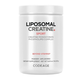 Codeage Liposomal Sport Creatine Monohydrate Phospholipid Complex Unflavoured Front