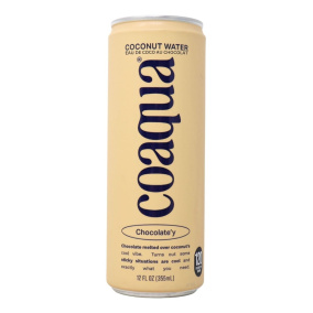 CoAqua Coconut Water Chocolate’y Front