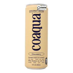 CoAqua Coconut Water Chocolate’y Front