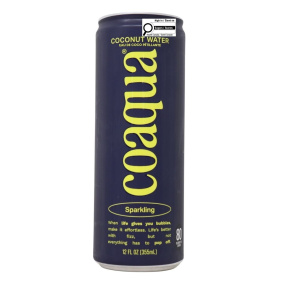 CoAqua Coconut Water Sparkling Front