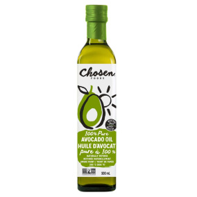 Front of Chosen Foods Avocado Oil, 500ml