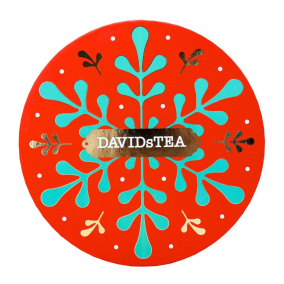 Front of DAVIDsTEA Tea Wheel Tea Sampler Tea Wonderland
