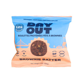Day Out Gluten-Free Protein Balls Brownie Batter Front
