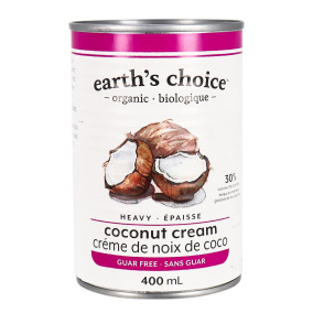 Earth’s Choice Organic Guar-Free Heavy Coconut Cream, 400mL