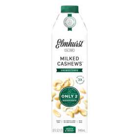 Front of Elmhurst Cashew Milk Unsweetened