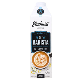 Front of Elmhurst Oat Barista Milk