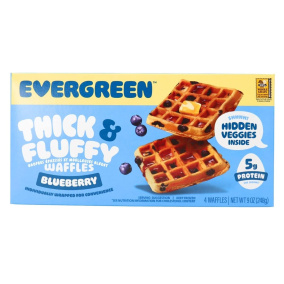 Evergreen Thick & Fluffy Waffles Blueberry Canada Front