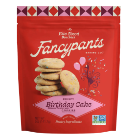 Fancypants Bite-Sized Crispy Cookies Birthday Cake Canada Front