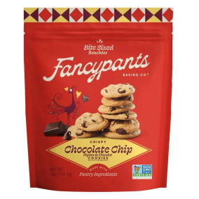 Fancypants Bite-Sized Crispy Cookies Chocolate Chip, 141.7 g