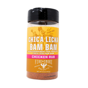 Fire & Smoke Society Chica Licka Bam Bam Chicken Rub Front