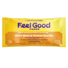 Feel Good Foods Gluten-Free Burrito Pinto Bean & Cheese front