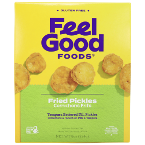Feel Good Foods Gluten-Free Fried Dill Pickles, 283g
