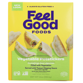 Feel Good Foods Gluten-Free Vegetable Potstickers front